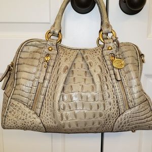 Brahmin Melbourne grey purse